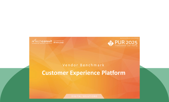 Unabhängige Anbieterbewertung von 27 Customer Experience Platform-Lösungen in 13 Unterkategorien mit ca. 60 Anbieter-/Lösungskriterien für ihre Providerauswahl: