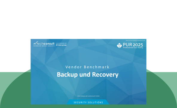 Anbieterverlgeich Backup and Recovery Lösungen