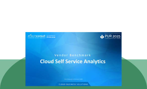 Unabhängige Anbieterübersicht von 31 Self Service Analytics Cloud-Lösungen in 13 Unterkategorien mit mehr als 60 Anbieter-/Produktkriterien für Ihre Providerauswahl