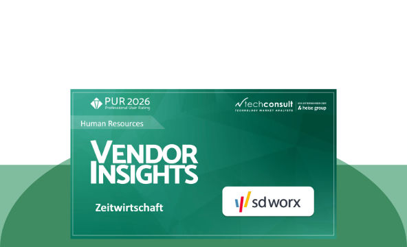 SD Worx Champion Zeitwirtschaft 2026