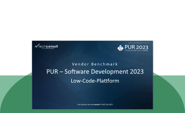 PUR – Software Development 2023: Low-Code-Plattform