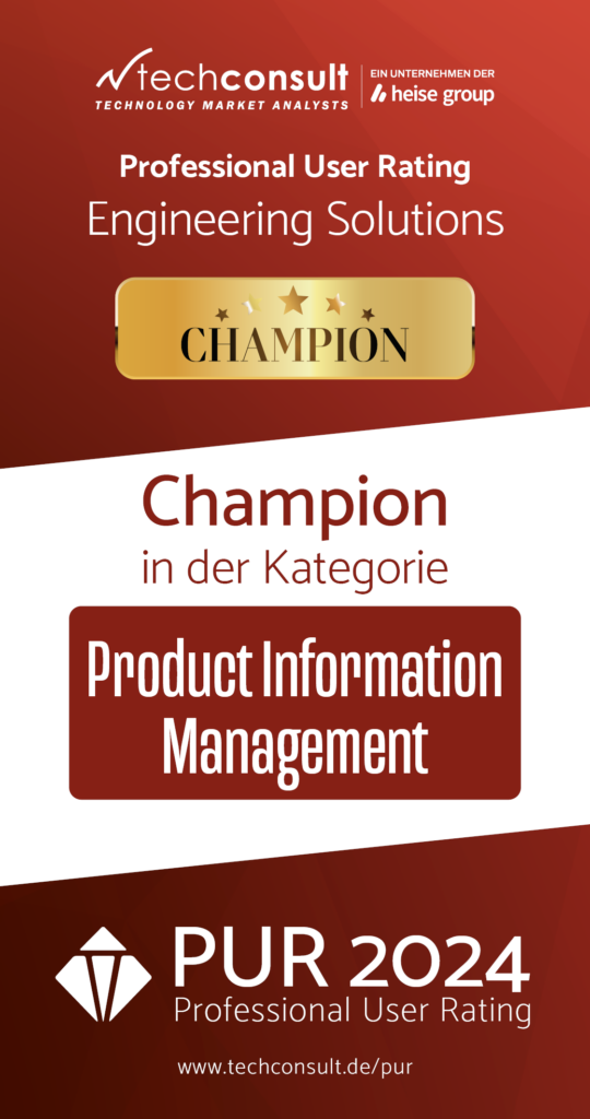 Champion in der Kategorie Product Information Management