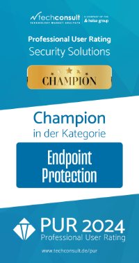 Badge: Champion in der Kategorie Endpoint Protection